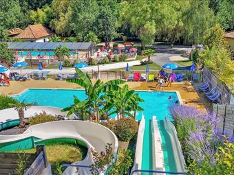 la pélonie camp pool - Camping Dordogne